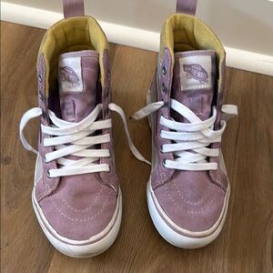 Vans Kids High-Top Sneakers - Purple Swade